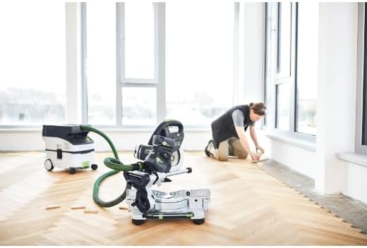 Festool Akku-Absaugmobil CTMC MIDI I-Basic CLEANTEC (mit Hauptfilter, SELFCLEAN Filtersack, Saugschl