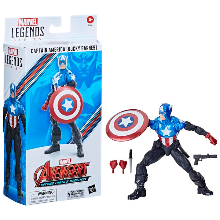 Avengers: Beyond Earth's Mightiest Marvel Legends Figurine Captain America (Bucky Barnes) 15 cm