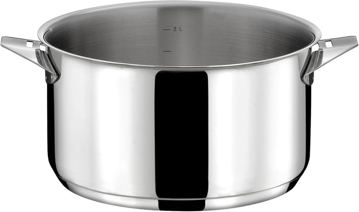 Cuisinox Eclipse – Stieltopf, Edelstahl, 18 cm Kochtopf 18 cm Stahl, Kochtopf 18 cm Stahl