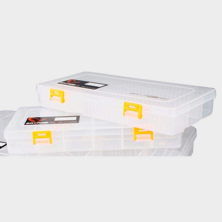 Savage Gear Lure Box 23x11x3,5cm 2 Angelboxen, Tacklebox, Köderbox, Anglerbox, Kunstköderbox, Boxen