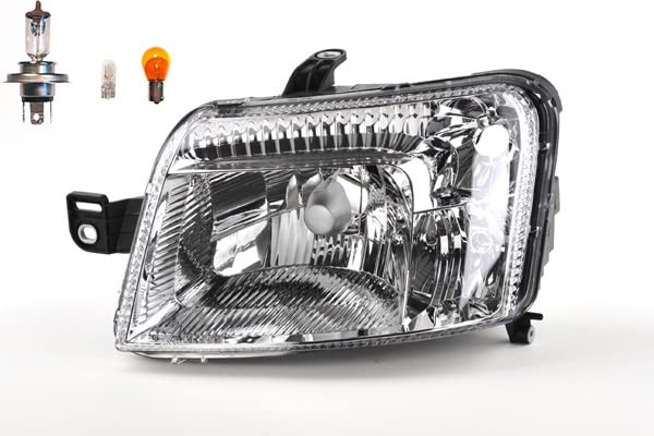 Johns, passend für Fiat Panda Scheinwerfer 169 08/09- links + Leuchtmittel