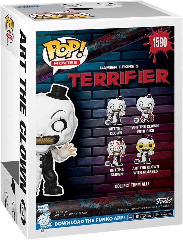 Funko Pop! Movies: Terrifier - Art The Clown - Vinyl-Sammelfigur - Geschenkidee - Offizielle Handels