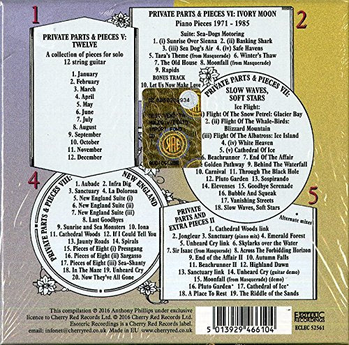 Private Parts & Pieces V-VIII, Audio-CD