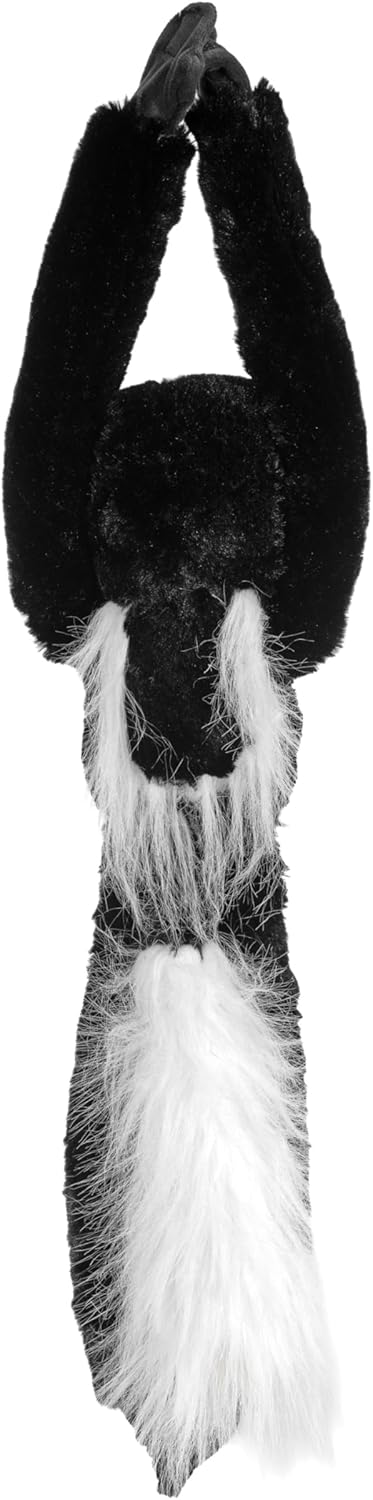 Wild Republic 15255 - Hanging Monkey Plüsch Colobus Stummelaffe, 51 cm, Colobus Stummelaffe
