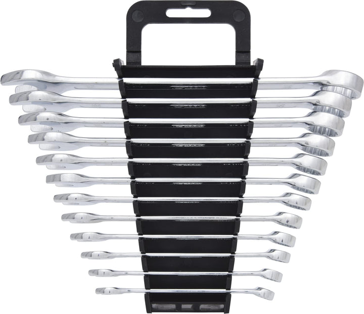 KS Tools 517.0052 CLASSIC Ringmaulschlüssel-Satz, abgewinkelt, 12-tlg. 8-19mm