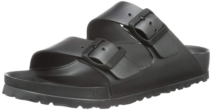 BIRKENSTOCK Herren Arizona Geöltes Leder Weit Pantoletten 42 EU Grau, 42 EU Grau