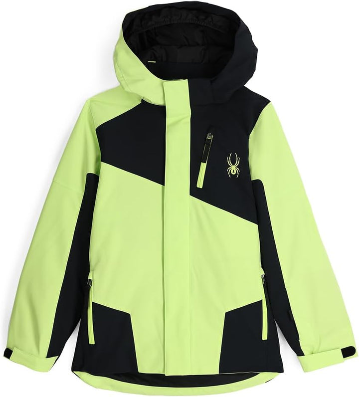 Spyder Jungen Turner Jacket Skijacke 140 Lime Ice, 140 Lime Ice