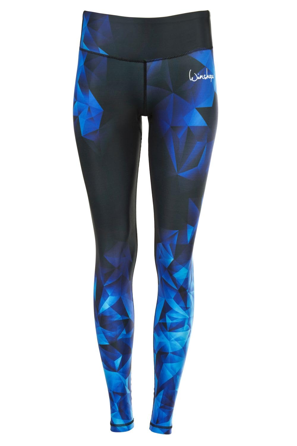 Winshape Damen Functional Power Shape Tights AEL102 mit Anti-Rutsch-Effekt, saphir, Winshape Slim St