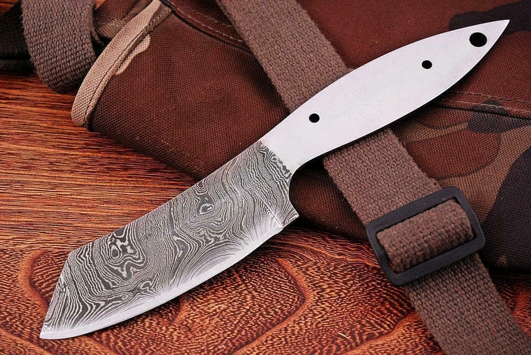 Damast Klinge Handgeschmiedete Damast Rohling Damascus blank blade 975EA