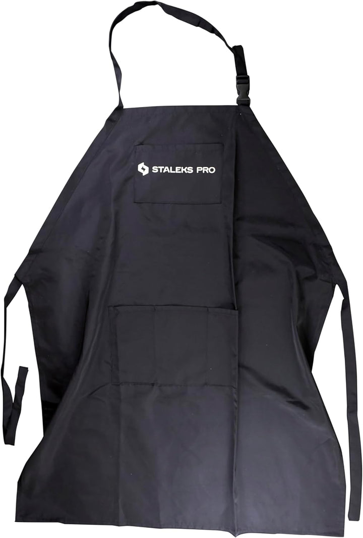 STALEKS PRO ADP-20 Schürze für Maniküre, strapazierfähiger Stoff, Einheitsgrösse, verstellbar
