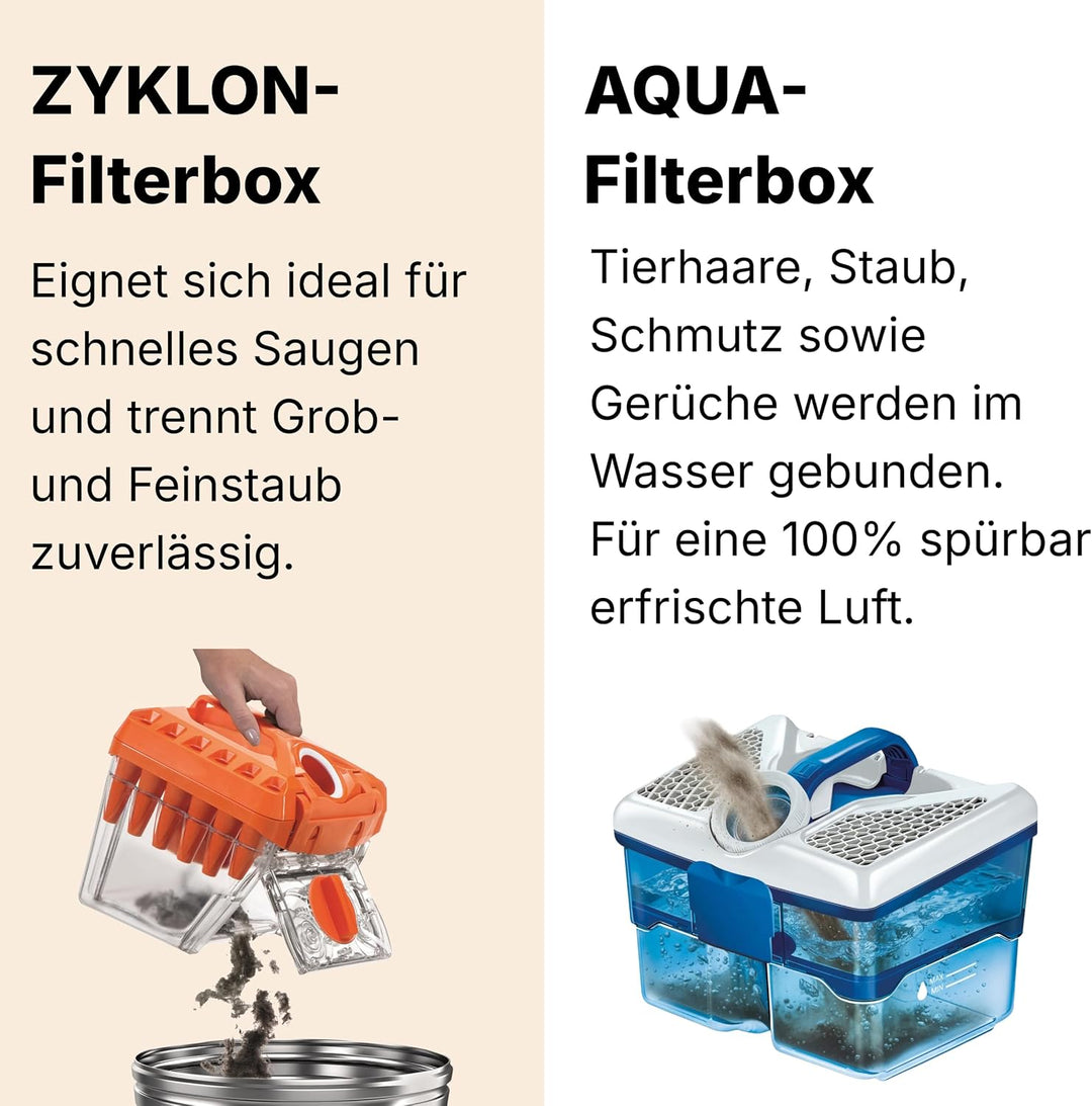 THOMAS CYCLOON HYBRID PET &amp; Friends, beutelloser Bodenstaubsauger, 1700 Watt