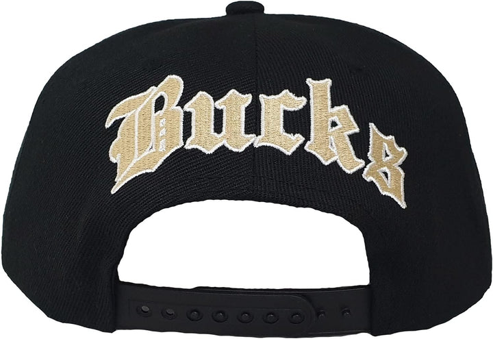 Mitchell & Ness Snapback NBA English Dropback Milwaukee Bucks Black