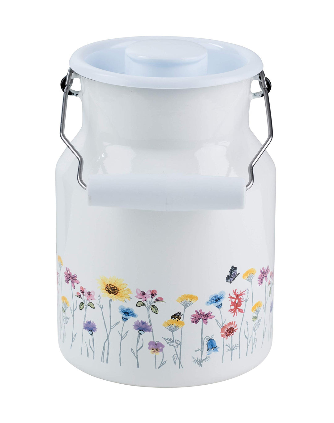 Riess, 0506-070, Milchkanne mit Deckel, COUNTRY SONDEREDITION FLORA, Inhalt 1,5 Liter, Höhe 19,2 cm,
