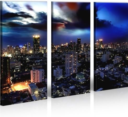 islandburner Bild Bilder auf Leinwand Bangkok Thailand XXL Poster Leinwandbild Wandbild art up your