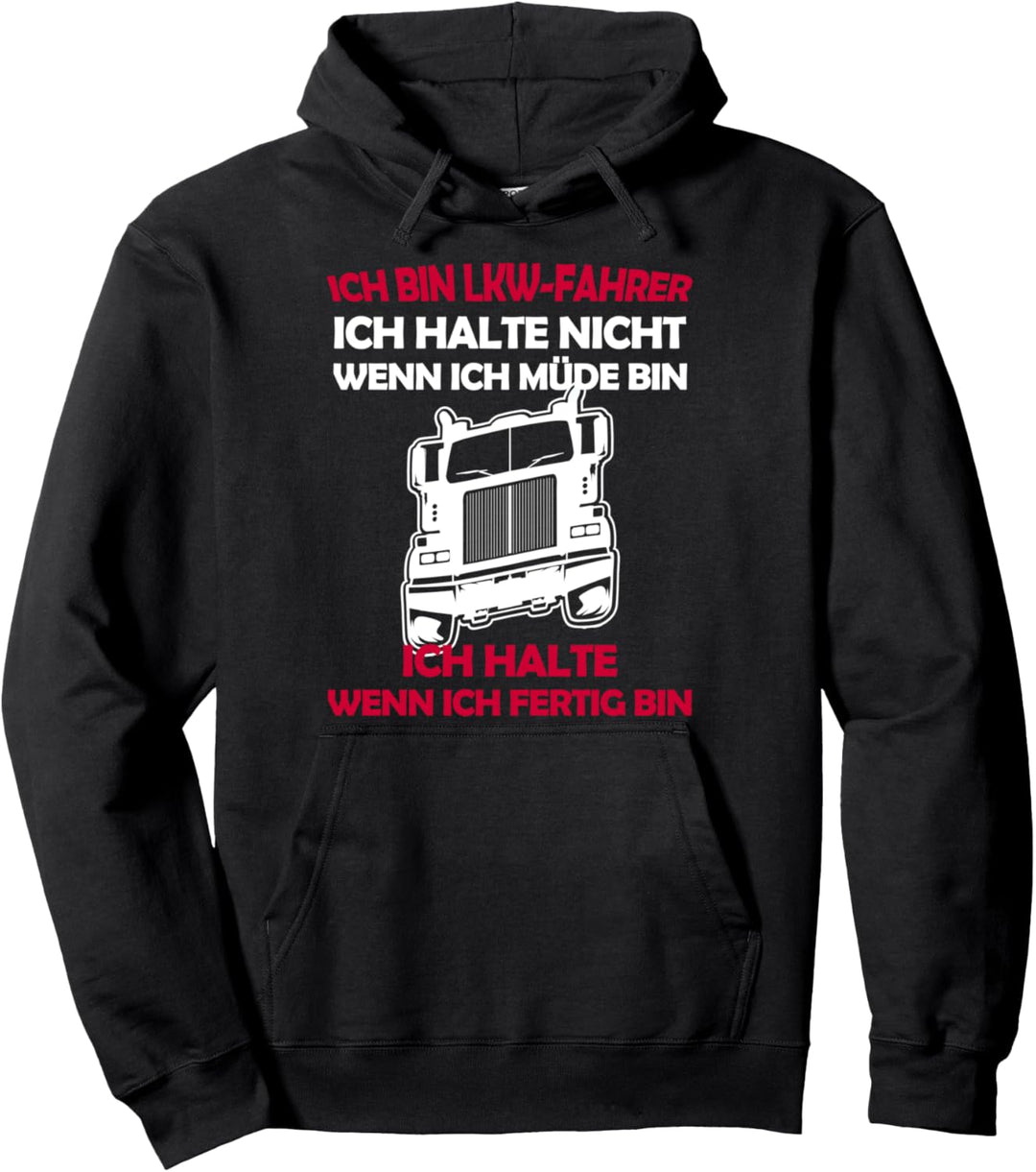 Berufskraftfahrer Trucker Transport Truck Herren LKW Spruch Pullover Hoodie
