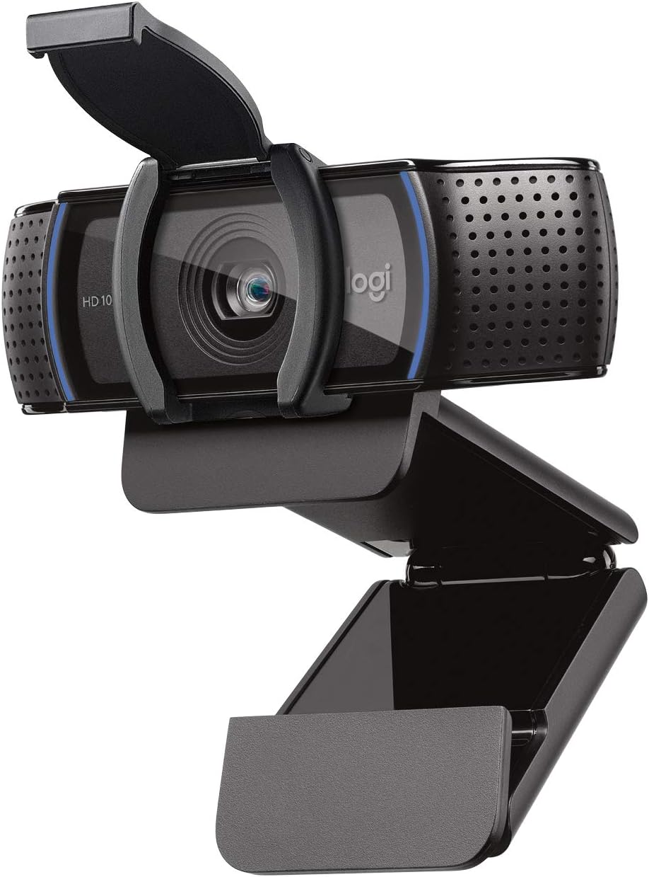 Logitech C920s HD PRO Webcam, Full-HD 1080p, 78° Blickfeld, Autofokus, Belichtungskorrektur, USB-Ans