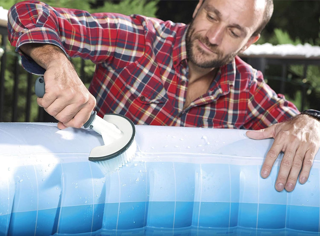 Lay-Z-Spa Hot Tub All in 1 Cleaning Tool Set 1 Weissblau, 1 Weissblau