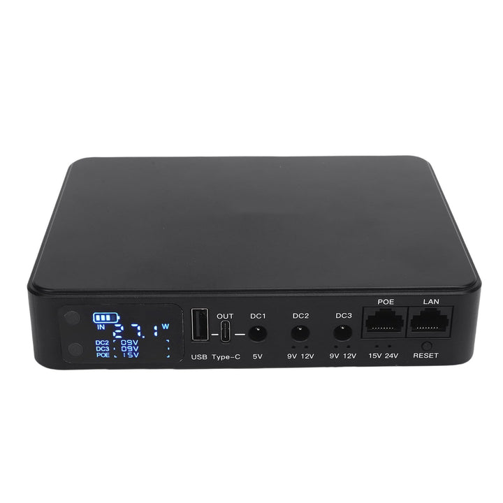UPS -Stromversorgung 18000 -mAh UPS Battery Backup für Überwachungskameras Router Fingerabdruckscann