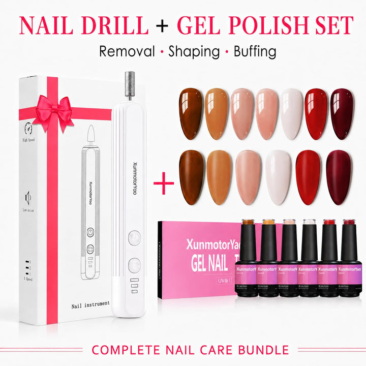 Elektrische Nagelfräser Professionell Elektrisch Nagelfeile für Gelnägel USB Wiederaufladbare 20000