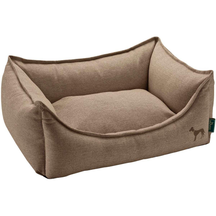 HUNTER Livingston Hundesofa, Hundebett, Strukturstoff, klassisch, S, braun braun 60 x 40 x 20 cm, br