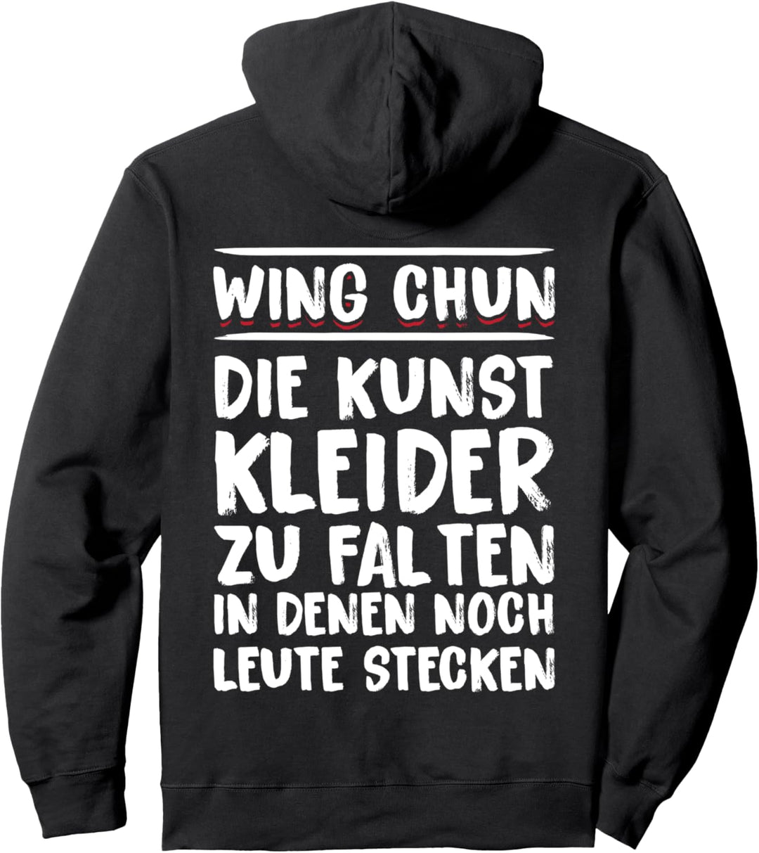Wing Tsun chinesische Kampfkunst Kampfsport Verein Pullover Hoodie