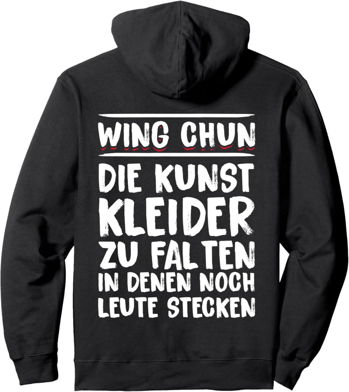 Wing Tsun chinesische Kampfkunst Kampfsport Verein Pullover Hoodie
