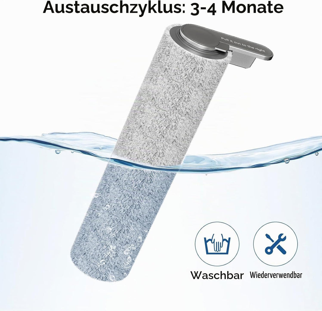 JONR ED12 Pro Ersatzbürste für Bodenrollen, kompatibel mit JONR ED12 PRO schnurlosem Nass- und Trock