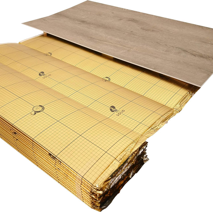 uficell® Vinyl Trittschalldämmung "VINOLOCK" mit Anti-Slip-Technologie - Stärke: 1,5 mm - Dichte ca.