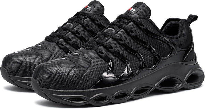 LARNMERN Sicherheitsschuhe Herren Arbeitsschuhe Wasserdicht Mode Dämpfung Arbeitsturnschuhe Leicht K
