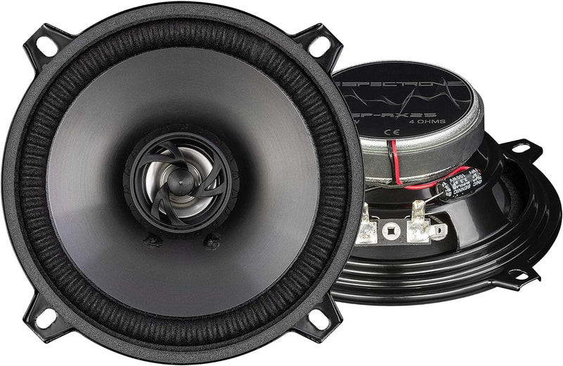 SPECTRON SP-RX25: Klangstarker 13 cm Lautsprecher für Autos und Reisemobile, 2-Wege Koaxial System,