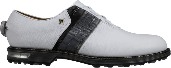 FootJoy Herren Premiere Serie Tarlow Golfschuh 39.5 EU X-Weit Weiss Grau, 39.5 EU X-Weit Weiss Grau