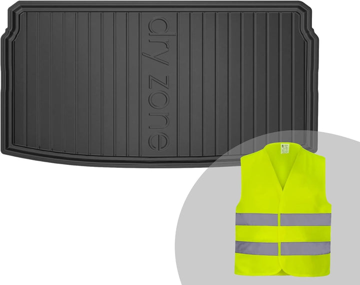 FROGUM DryZone Gummimatte Ganzjährige Praktische Auto Kofferraummatte Kofferraumwanne passend für Vo