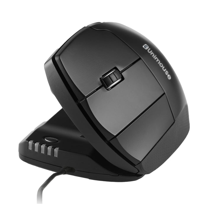 Contour Unimouse Ergonomische Maus | Einstellbare Neigung von 35°-70°, 6 programmierbare Tasten, Dau