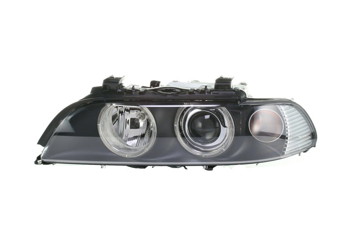 HELLA 1EL 008 052-571 Halogen/Xenon-Hauptscheinwerfer - links - für u.a. BMW 5 (E39) Links Glasklar,