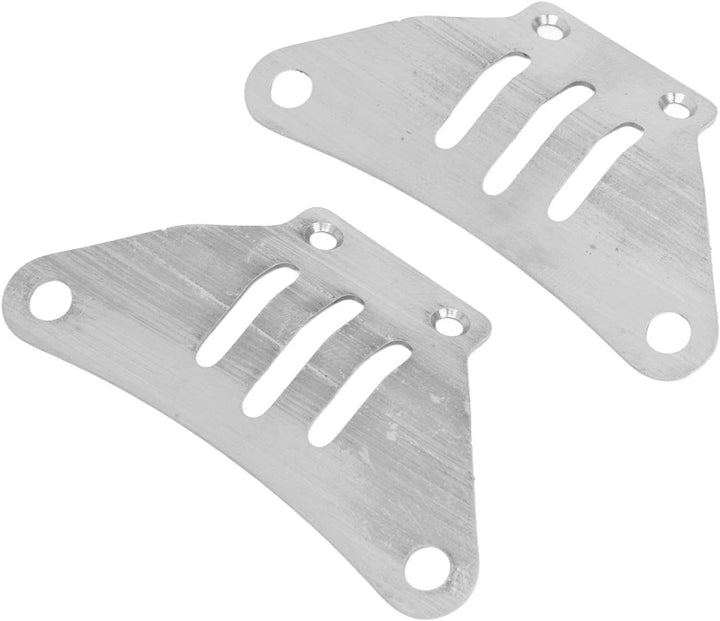 Sorandy Edelstahl Chassis Armor Set, 3 Stück RC Car Protector Guard Skid Plate für TT02 1/10 RC Car,