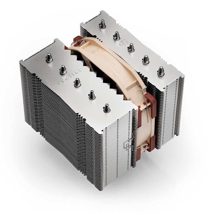 Noctua NH-D12L, Niedriger CPU-Kühler (120mm, Braun)