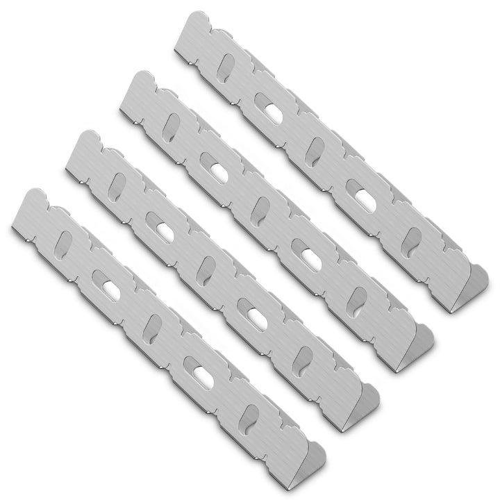 BBQ Halterung Edelstahl, Spiessgestell für 6 Spiesse,Halter für den Grill, Grillgestell Edelstahl fü