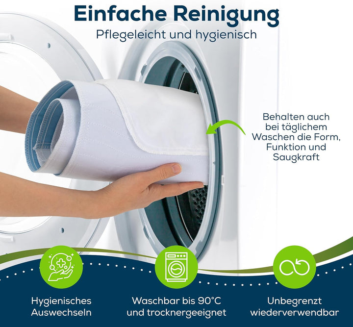 Sensalou 2 Stück Wasserdichte Inkontinenzauflage mit Flügeln 85x90 cm - Stecklaken Baby Kinder Bett