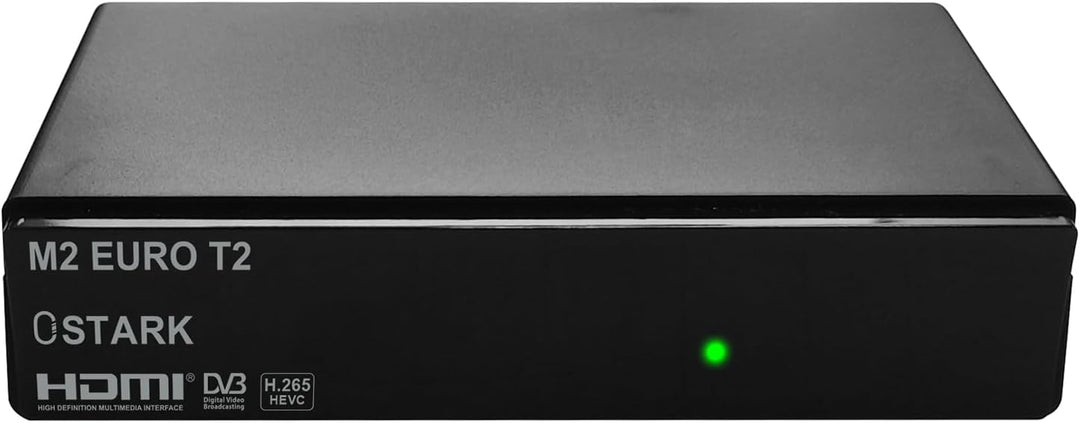 Ostark Euro T2 Terrestrischer Receiver TDT TDT2 FTA DVB-T2 DVB-C, H265 HEVC Full HD PVR, Dual USB, D
