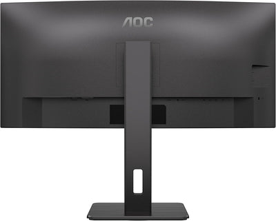 AOC CU34P3CV - 34 Zoll WQHD Curved Monitor, höhenverstellbar, Lautsprecher (3440x1440, 100 Hz, HDMI,