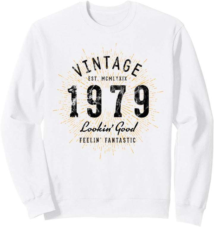 Vintage Geburtstag geboren 1979 Sweatshirt