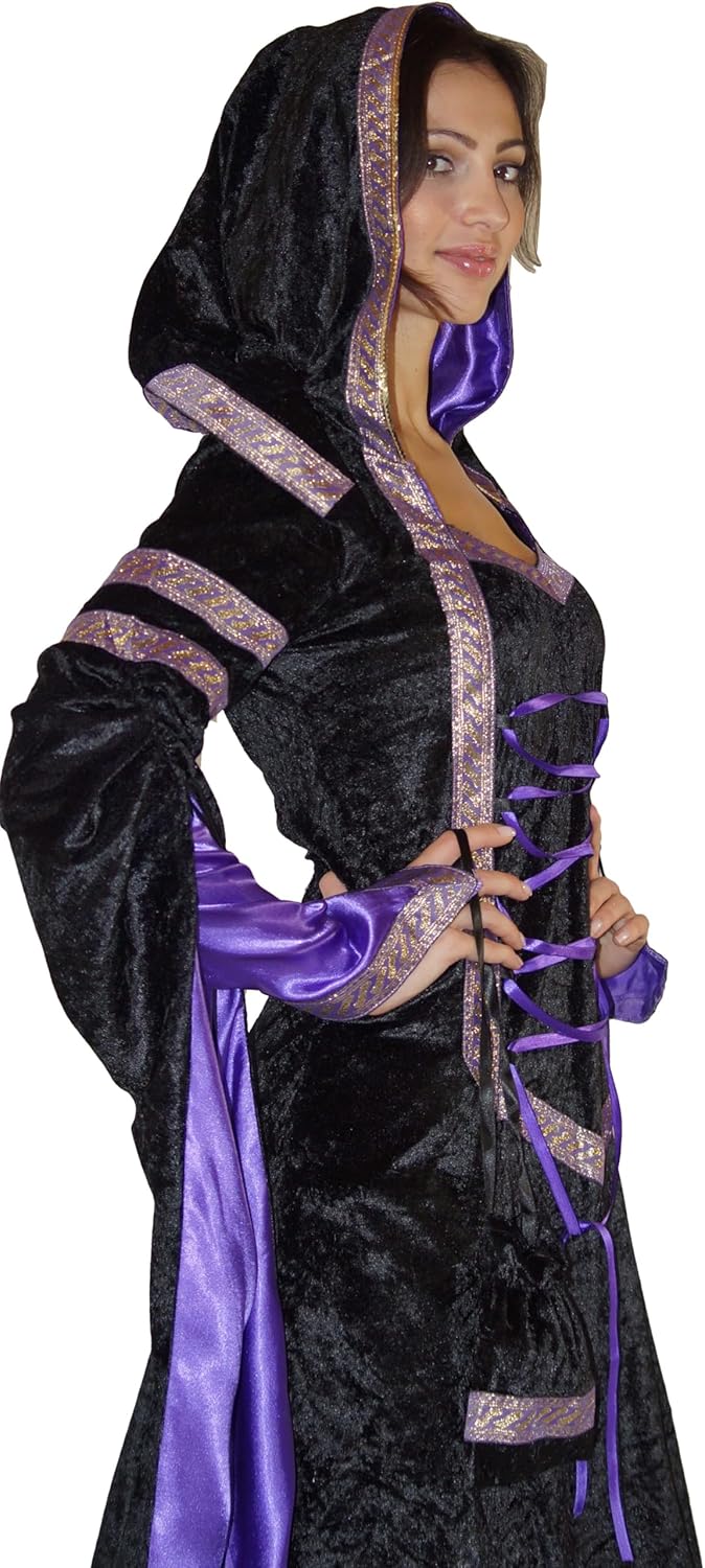 MAYLYNN 12202-M-L - Mittelalter Kostüm Melina Burgfräulein, 2-teilig, Grösse M/L, M-L