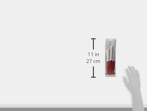 Victorinox Küchen-/Gemüsemesser-Set, 3-tlg., mit Kunststoff Griff, 2 x Wellenschliff, 1 x Gerader Sc