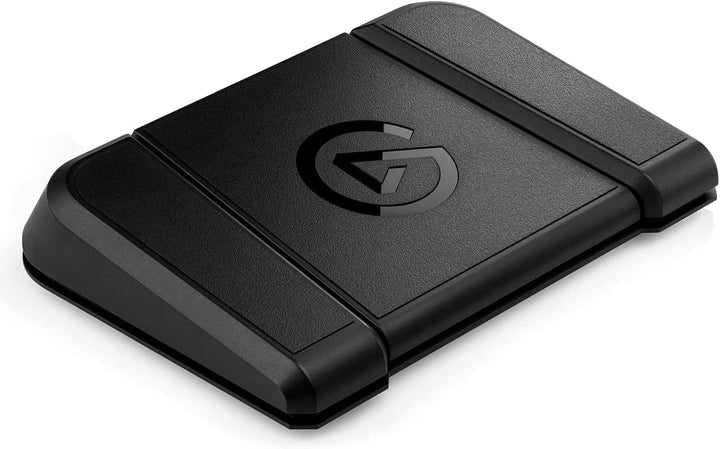 Elgato Stream Deck Pedal – Freihand-Studio-Controller, 3 Makro-Fusspedale, 20GBF9901, Schwarz & Soli