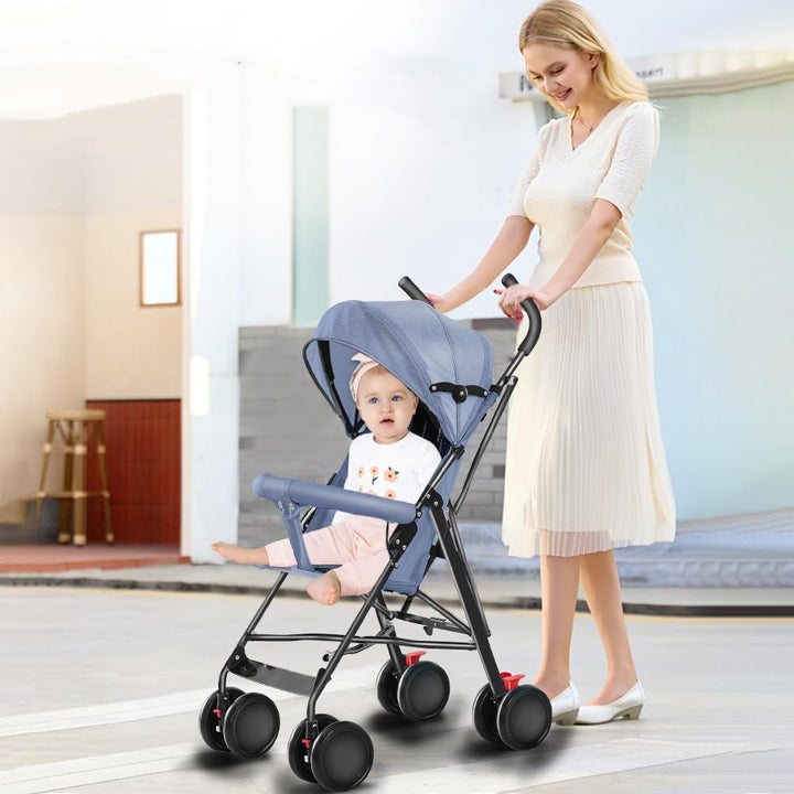 Buggy, Kinderbuggy, Kinderwagen Zusammenklappbar, Reise-Kinderwagen mit Wattepads und Moskitonetzen