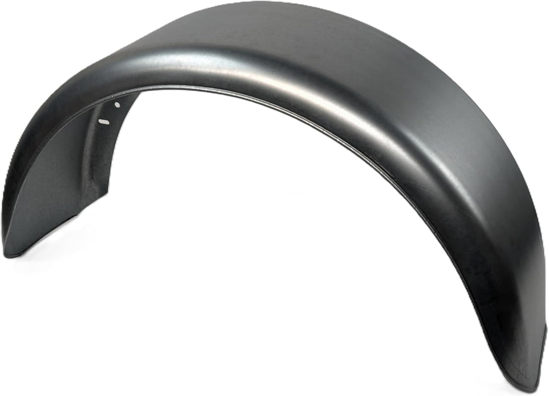 HGW Paar Kotflügel Stahlblech verzinkt für Pkw-Anhänger, einachsig – 240 mm Breite, 800 mm Spannweit