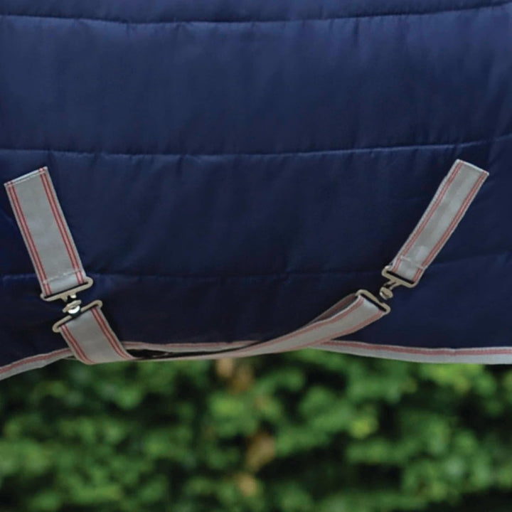 Weatherbeeta Comfitec 210d Kanal Quiltstandard Ansatz Mittel Lite Navy/Silver Navy Silver Red 5ft9,