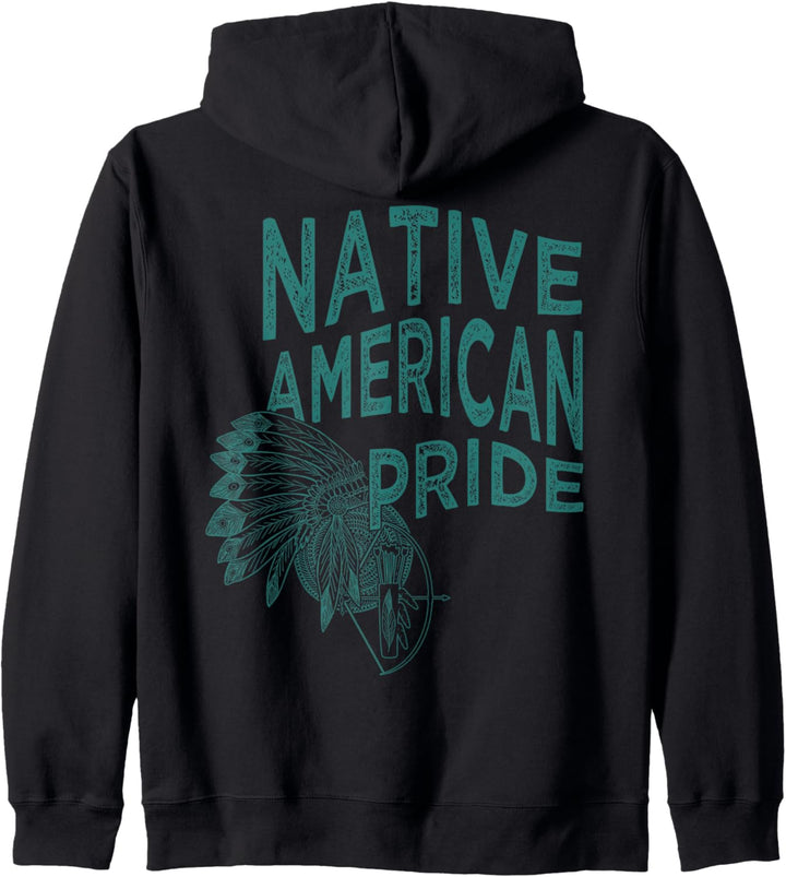 Native American Pride Headdress Mandala Bow 3 - Fan Fun Kapuzenjacke