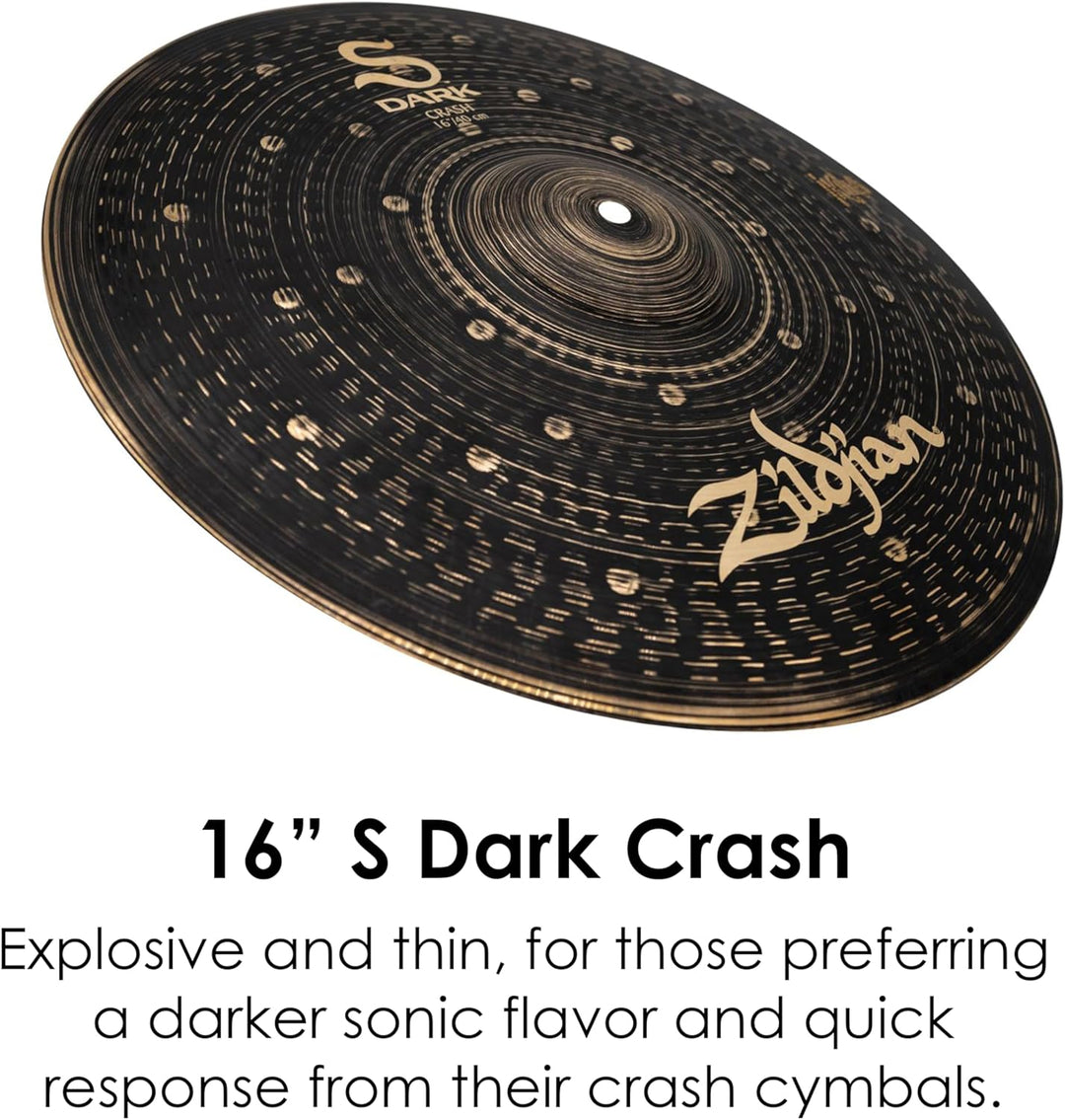 Zildjian S Dark Becken-Set, 4-teilig