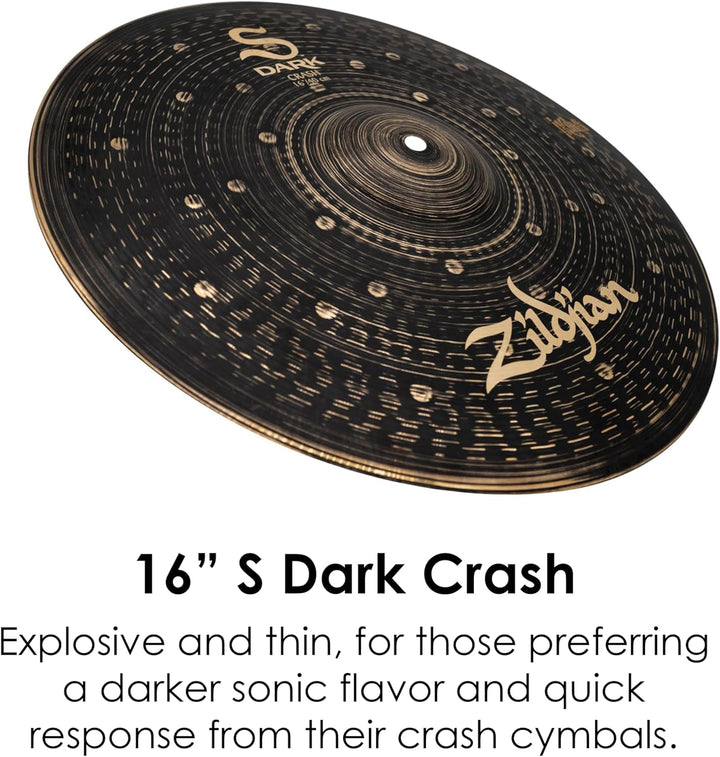 Zildjian S Dark Becken-Set, 4-teilig